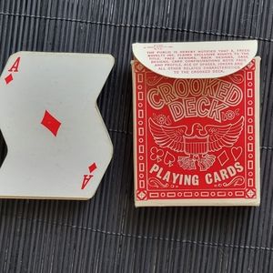 Vintage Crooked Deck Playing Cards